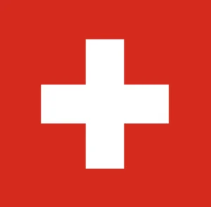 Switzerland flag for Swiss experience and DACH region