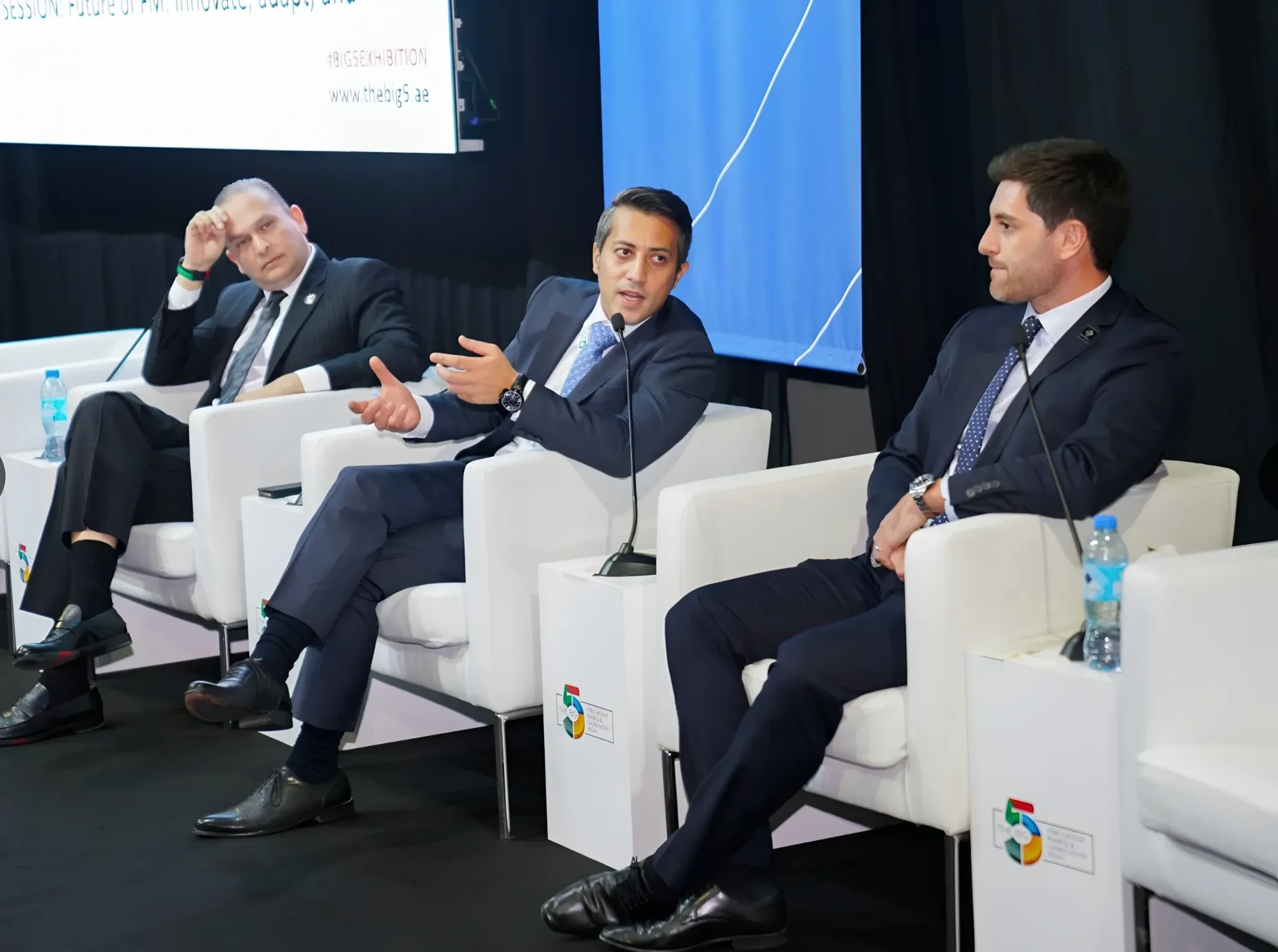 Khaldun Aburok panel discussion on smart facilities and operational transformation